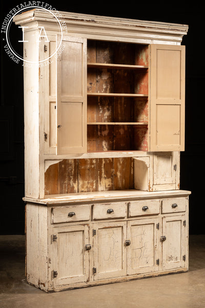 Antique Chippy Farmhouse Hutch