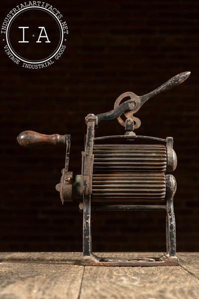 19th Century Cast Iron Fluting Iron by J. D. Osborne