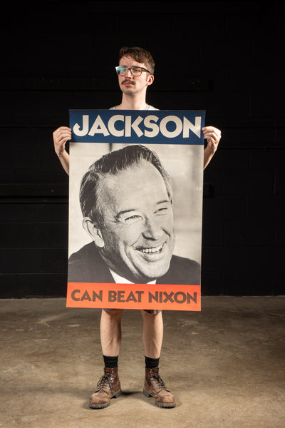 Set of 2 "Scoop" Jackson 1972 Campaign Posters