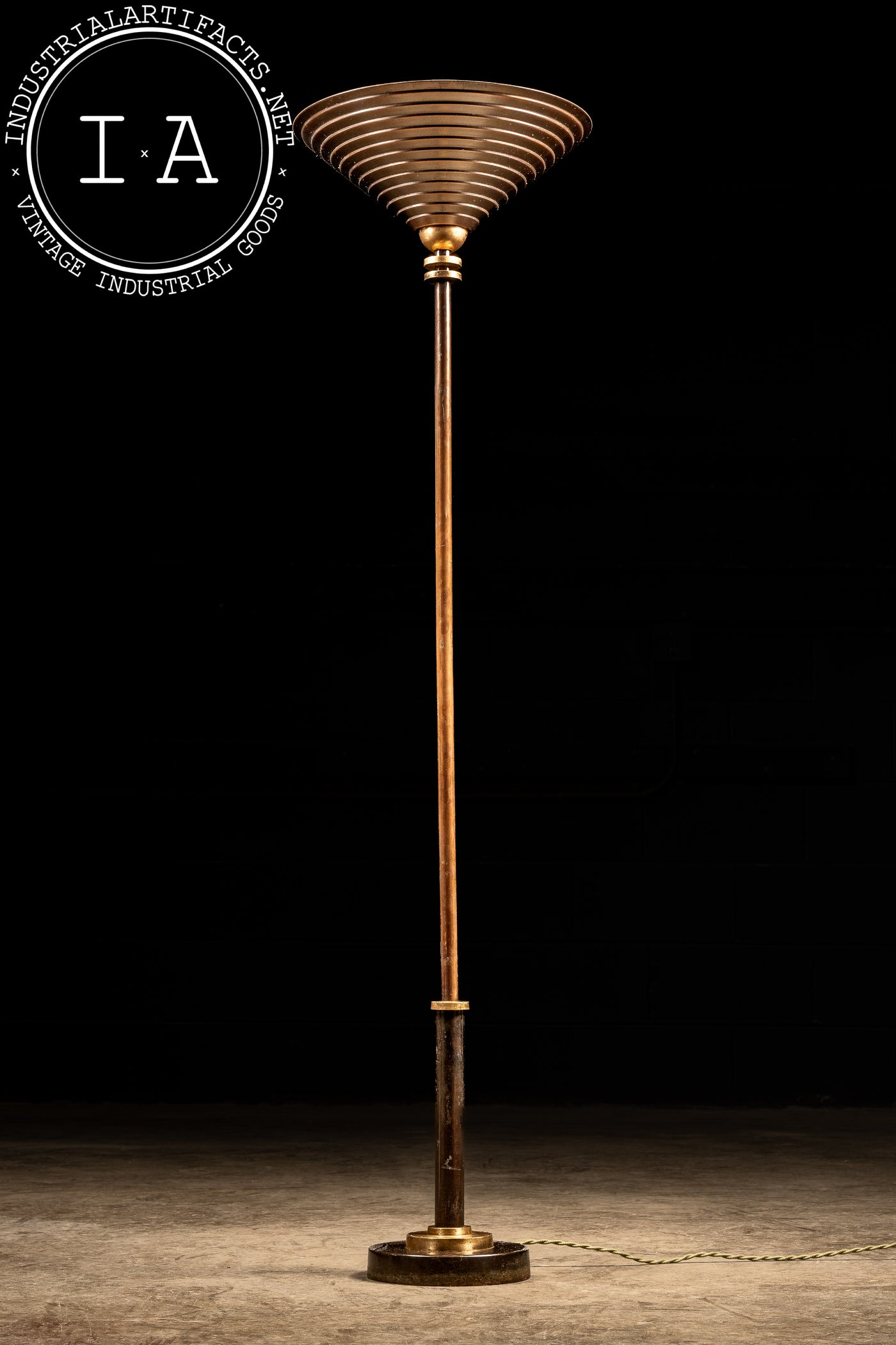 c. 1930s Art Deco Floor Lamp