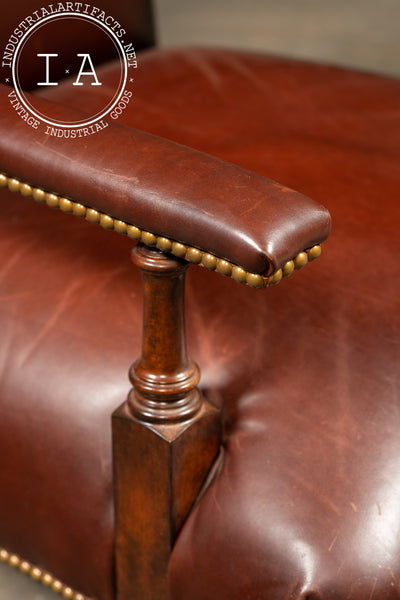 Vintage Edwardian-Style "Oliver" Library Chair by Ralph Lauren