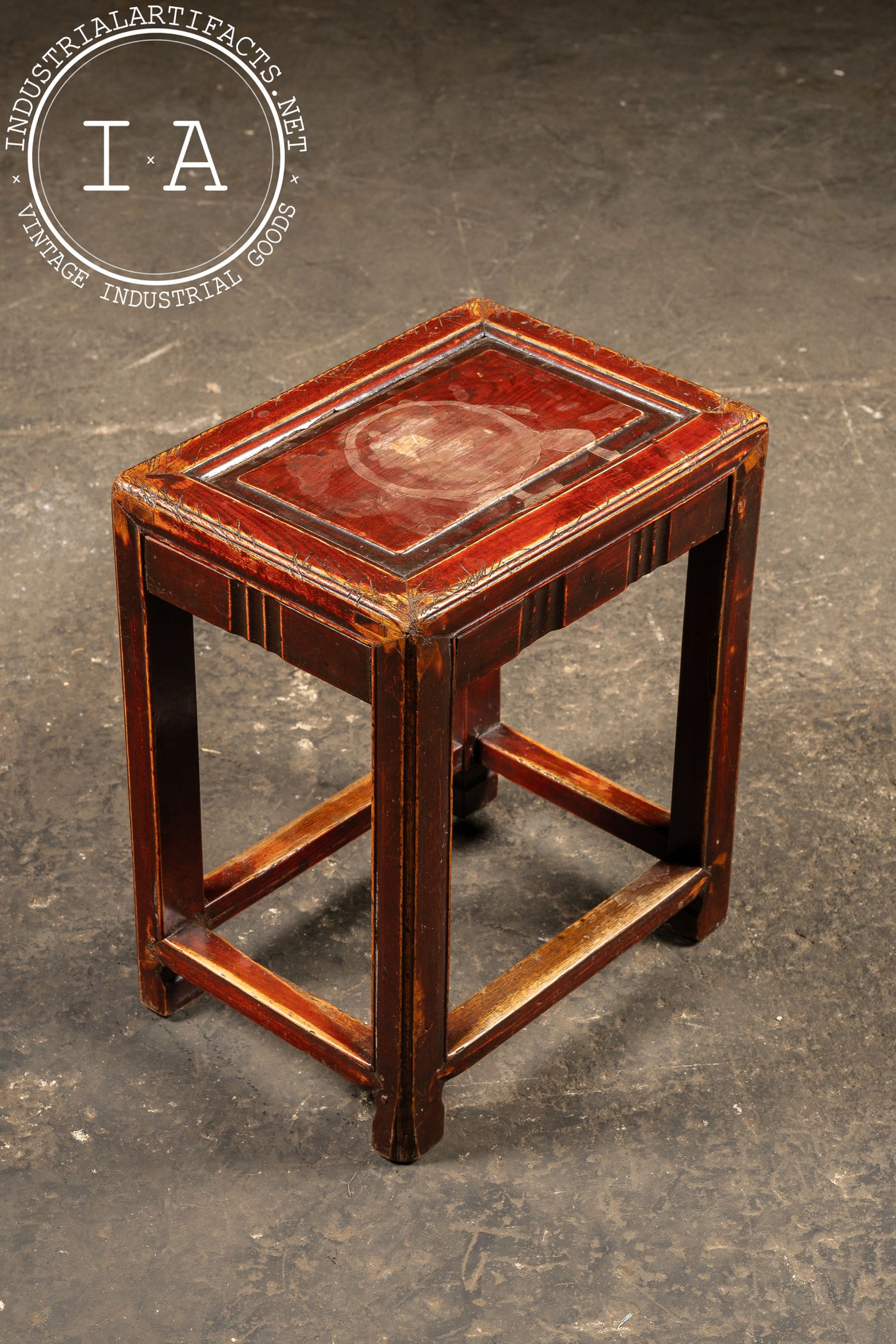 Vintage Chinese Wooden Side Table