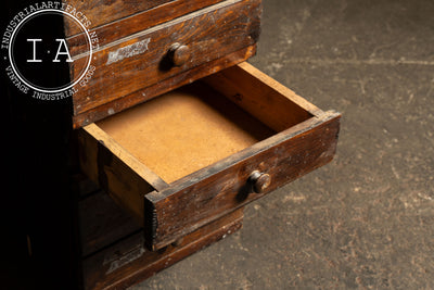 Antique Pine Shop-Made Cabinet