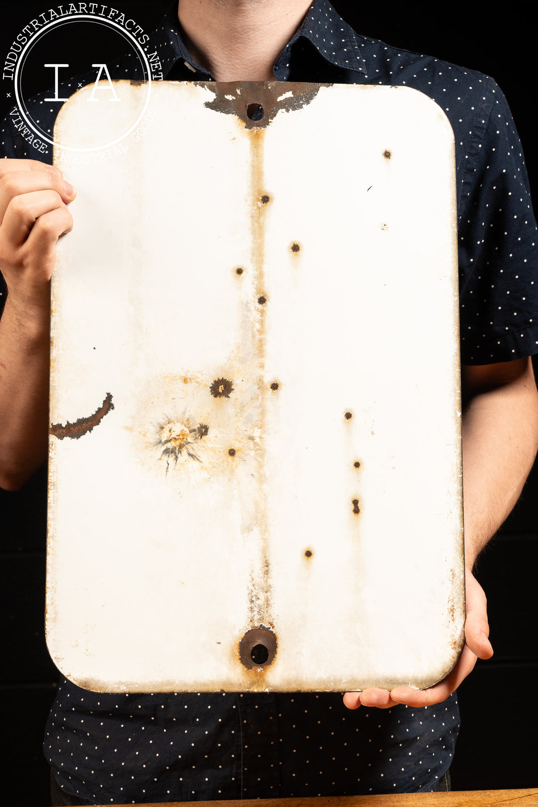 Vintage SSP Chicago Park District Bike Path Sign – Industrial