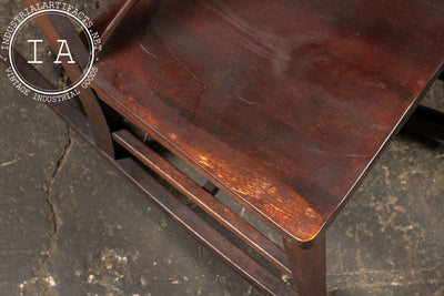Early 20th Century Arts and Crafts Mahogany Rocking Chair