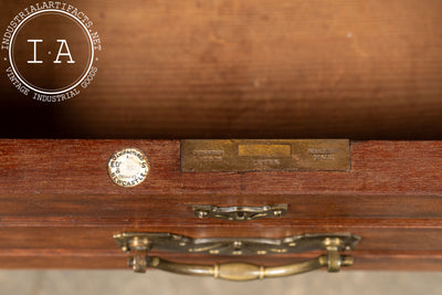 Late 19th Century Arts & Crafts 3-Section Cabinet by Edwards & Sons