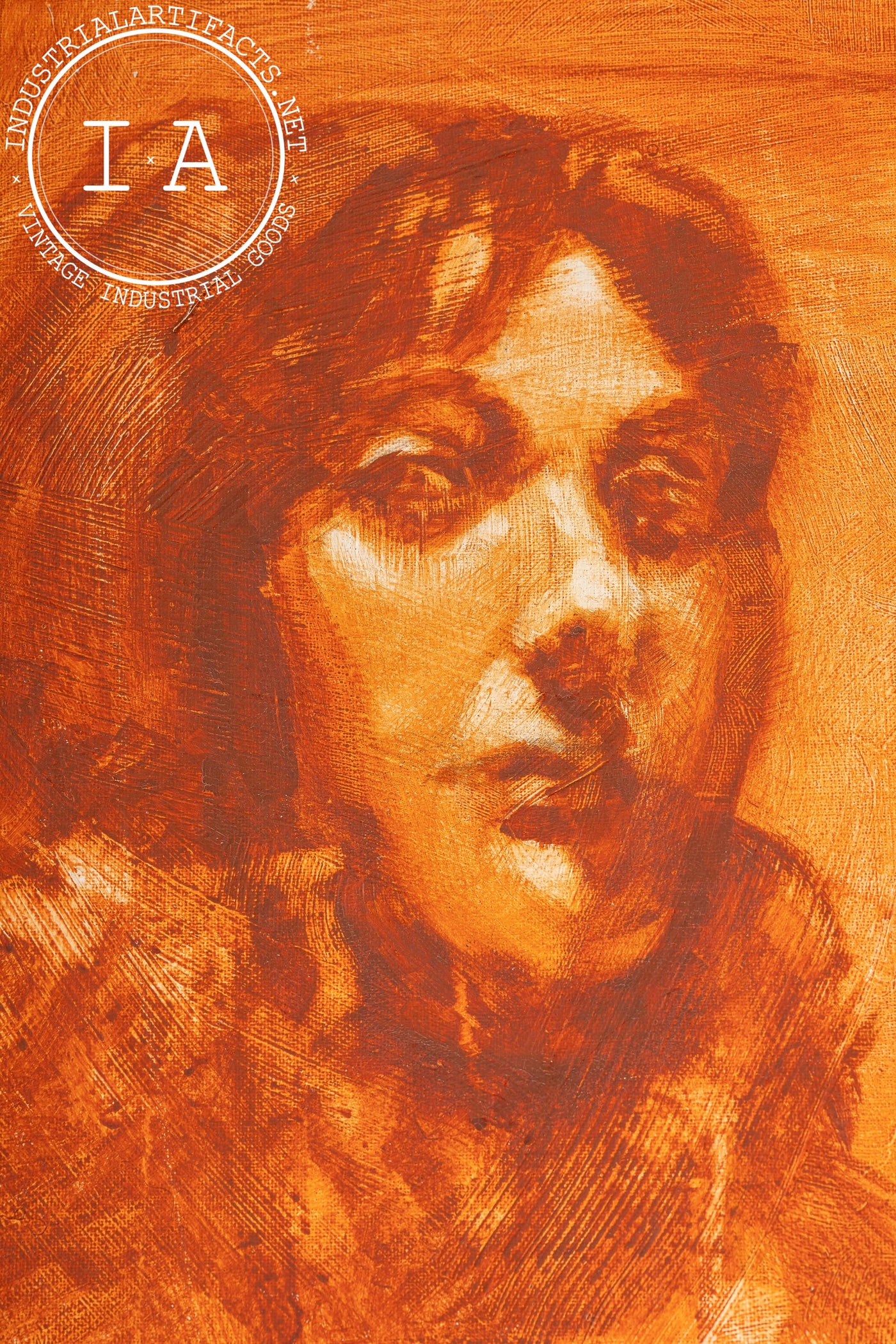 Female Heady Study | Contemporary Mog Young Park Oil Painting, Signed