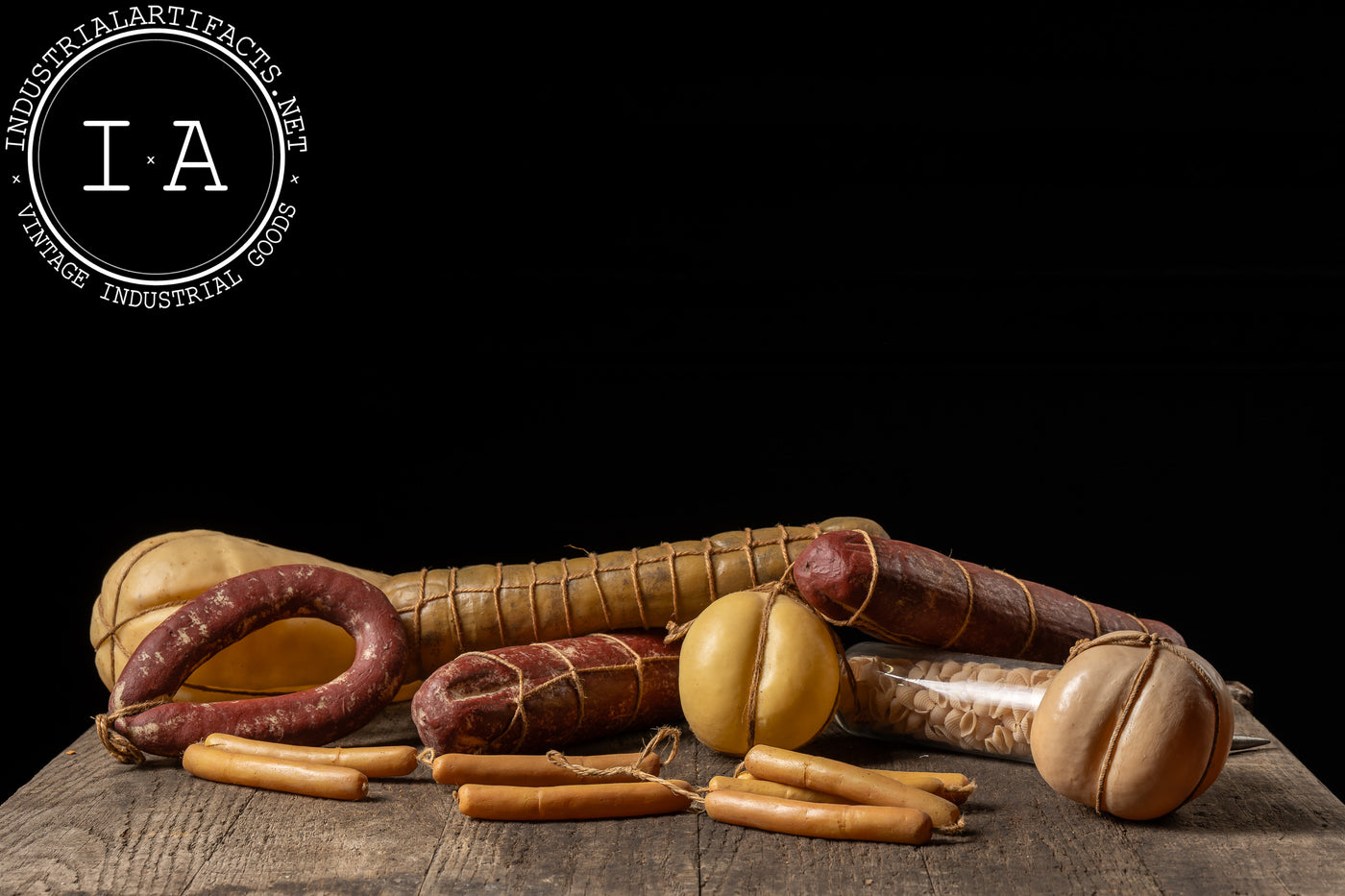 Lot Of Butchers Display Food Items