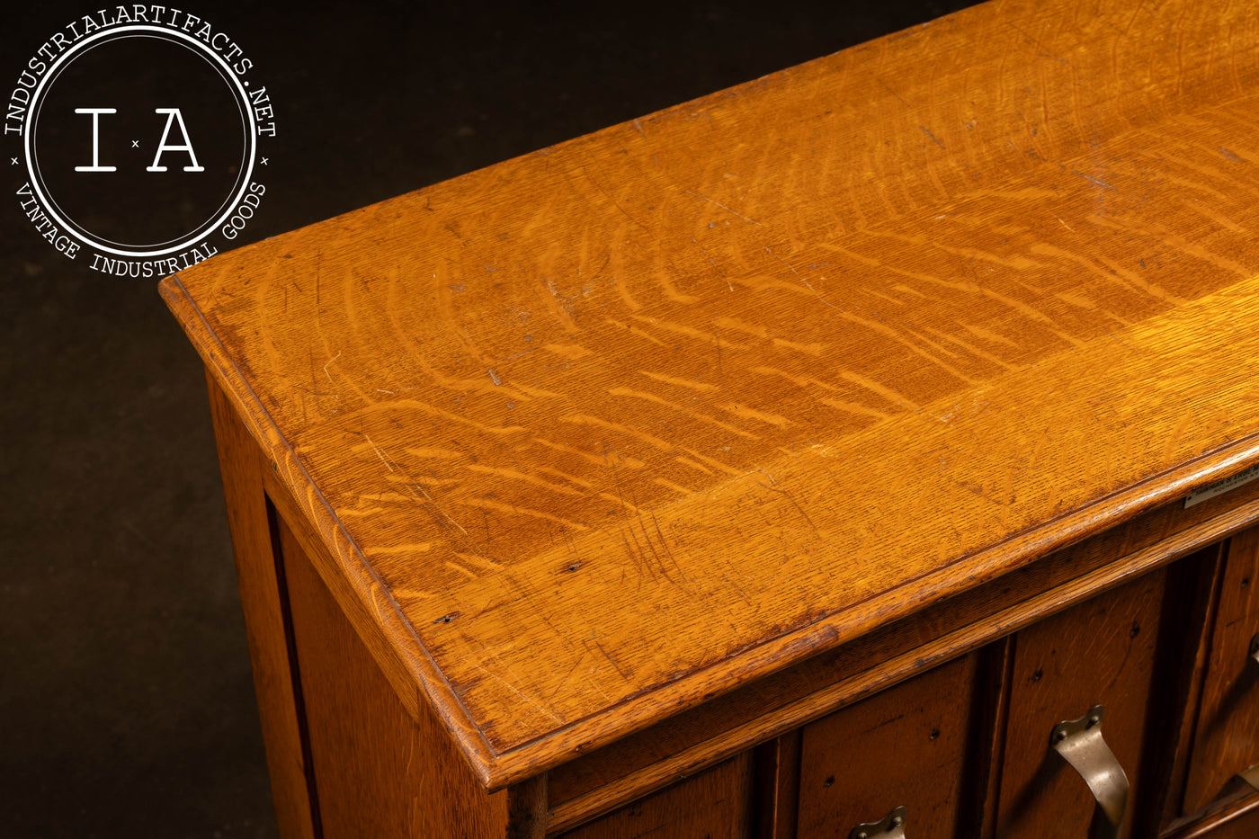 Early 20th Century Y & E Oak Document Filing Cabinet