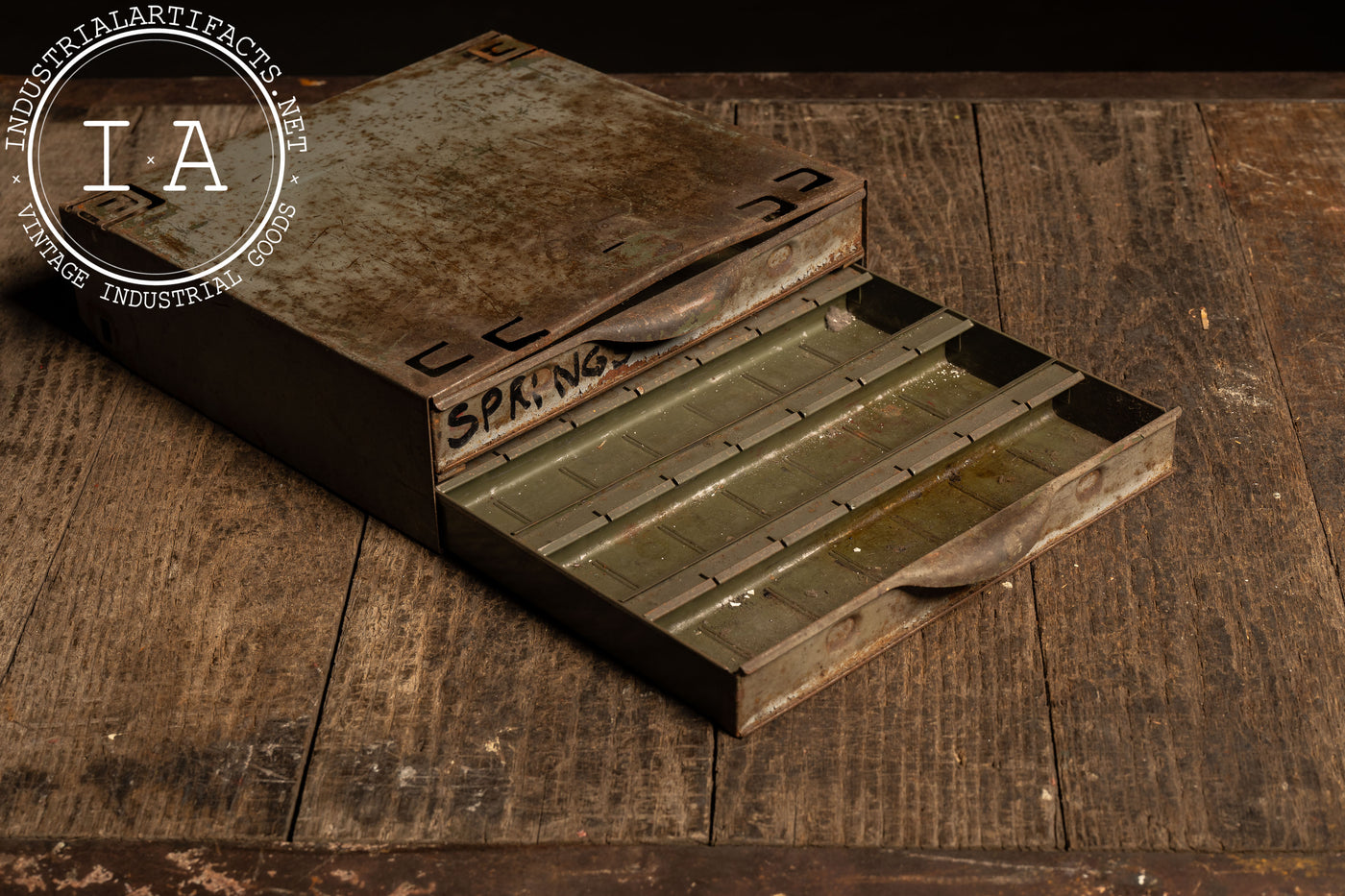 Vintage Industrial Benchtop Parts Drawer by Equipto