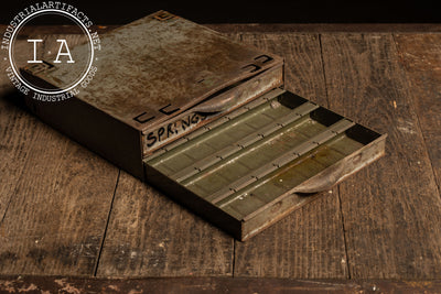 Vintage Industrial Benchtop Parts Drawer by Equipto