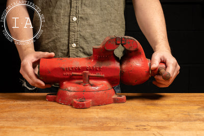 Vintage Bullet Swivel Bench Vise by Wilton