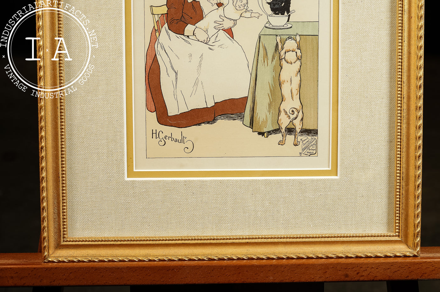 Les Maîtres de l'Affiche #83 - Chocolat Carpentier | Late 19th C. Gerbault Print