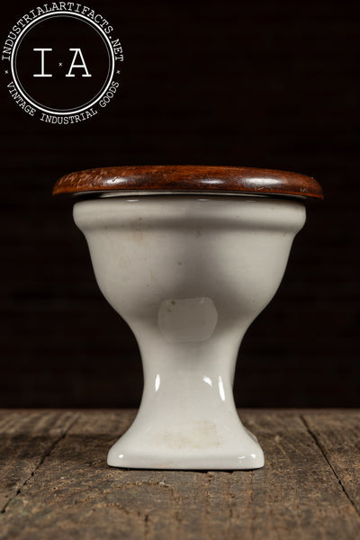 Vintage Salesman’s Sample Ceramic Toilet by Tofield & Johnson
