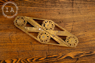 Vintage Brass Folding Trivet