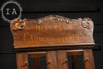 c. 1900 Bissell Carpet Sweeper Mercantile Display