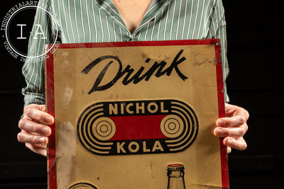 Vintage Nichol Kola SST Advertising Sign