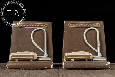 Pair of Vintage Electrolux Model Super J Vacuum Bookends