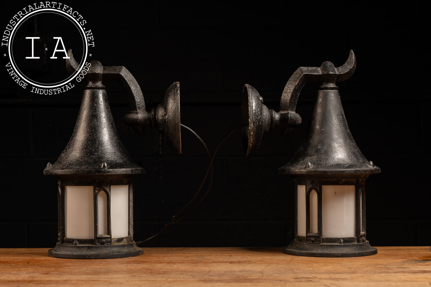 Early 20th Century Electric Entryway Sconces