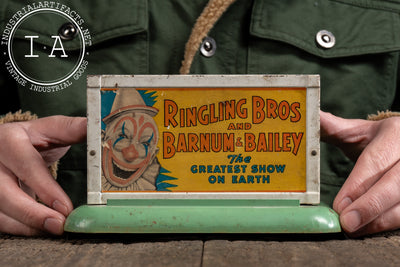Vintage Ringling/Barnum & Bailey O-Scale Lighted Billboard by American Flyer