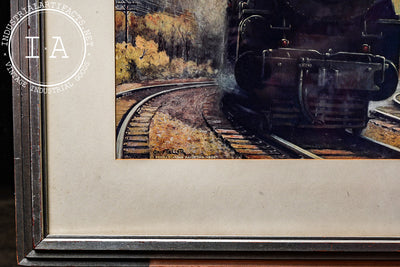 Steam Locomotive No. 5419 at Horseshoe Curve | Teller Framed Print