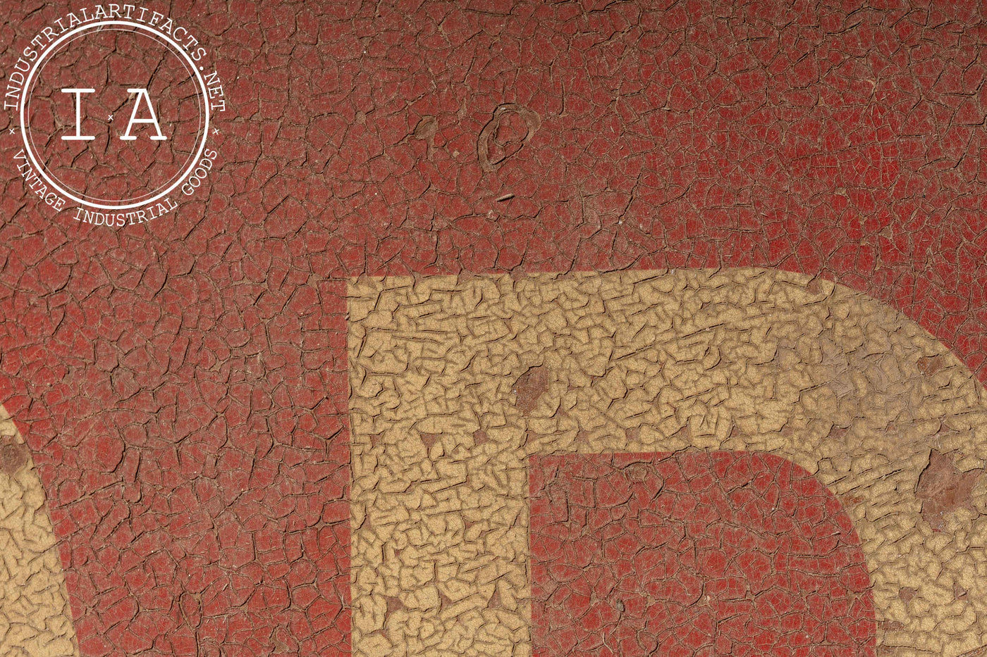 Vintage Reflective Wooden Stop Sign