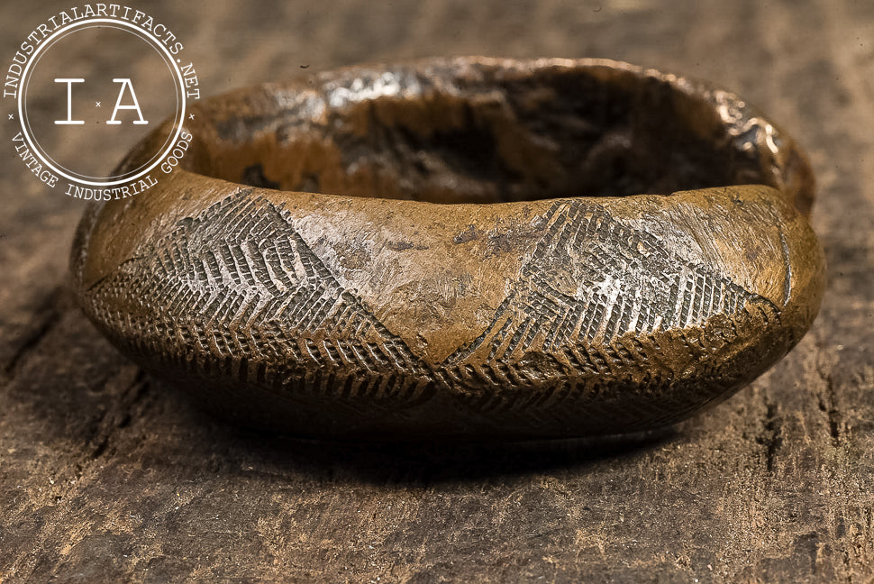 19th Century African Bronze Tribal Currency Bracelet