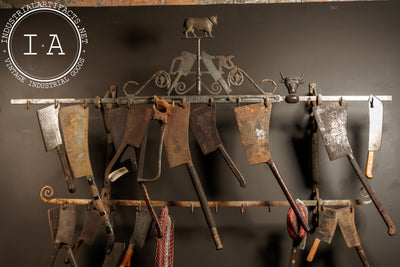 Late 19th Century Butcher Shop Meat Rack