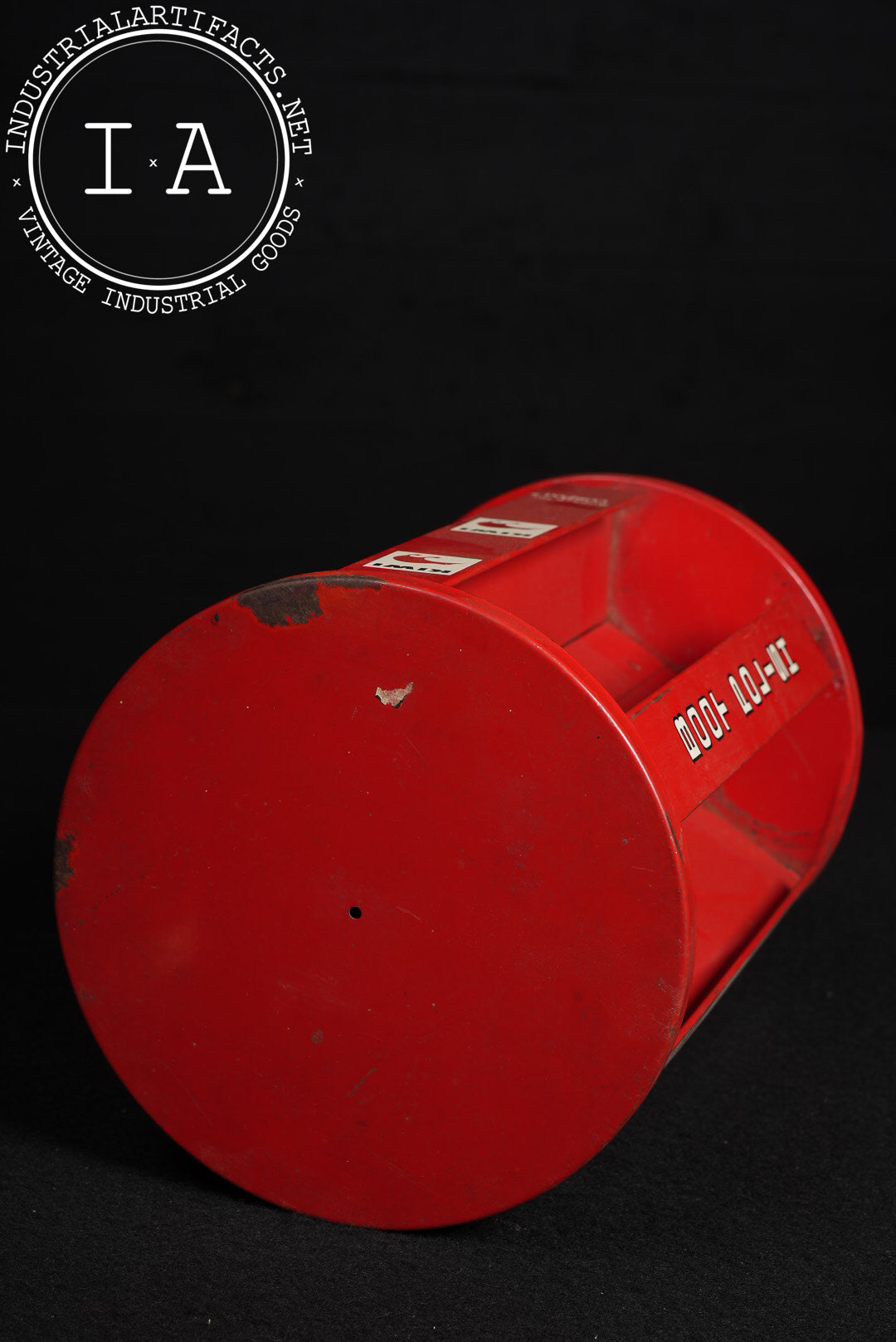 Vintage Revolving Boot Polish Display by Kiwi