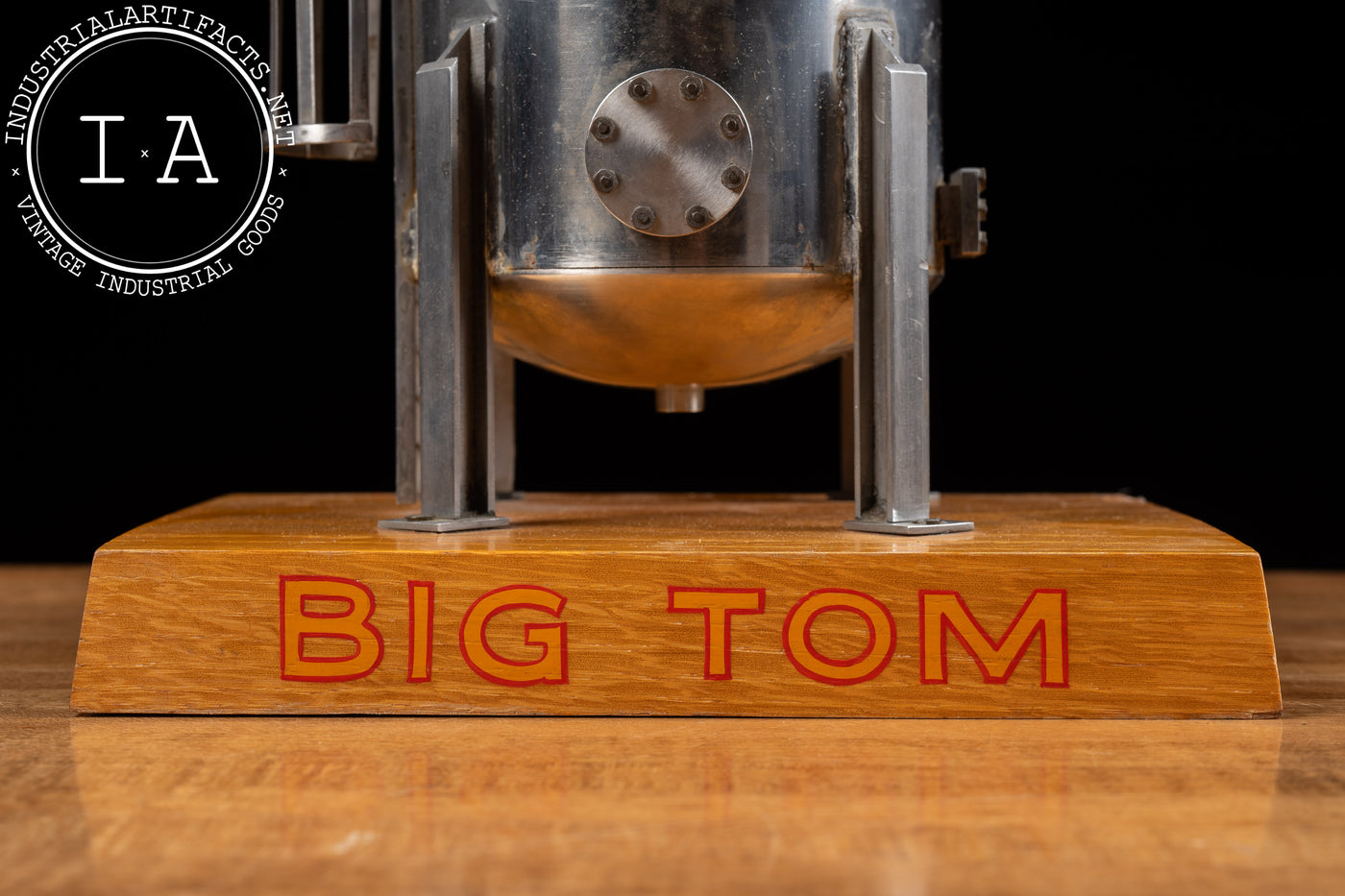 Vintage "Big Tom" Salesman Sample Crude Oil Tank