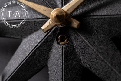 MCM Starlite #103 Starburst Wall Clock by Haddon