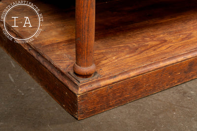 Late 19th Century Mercantile Table