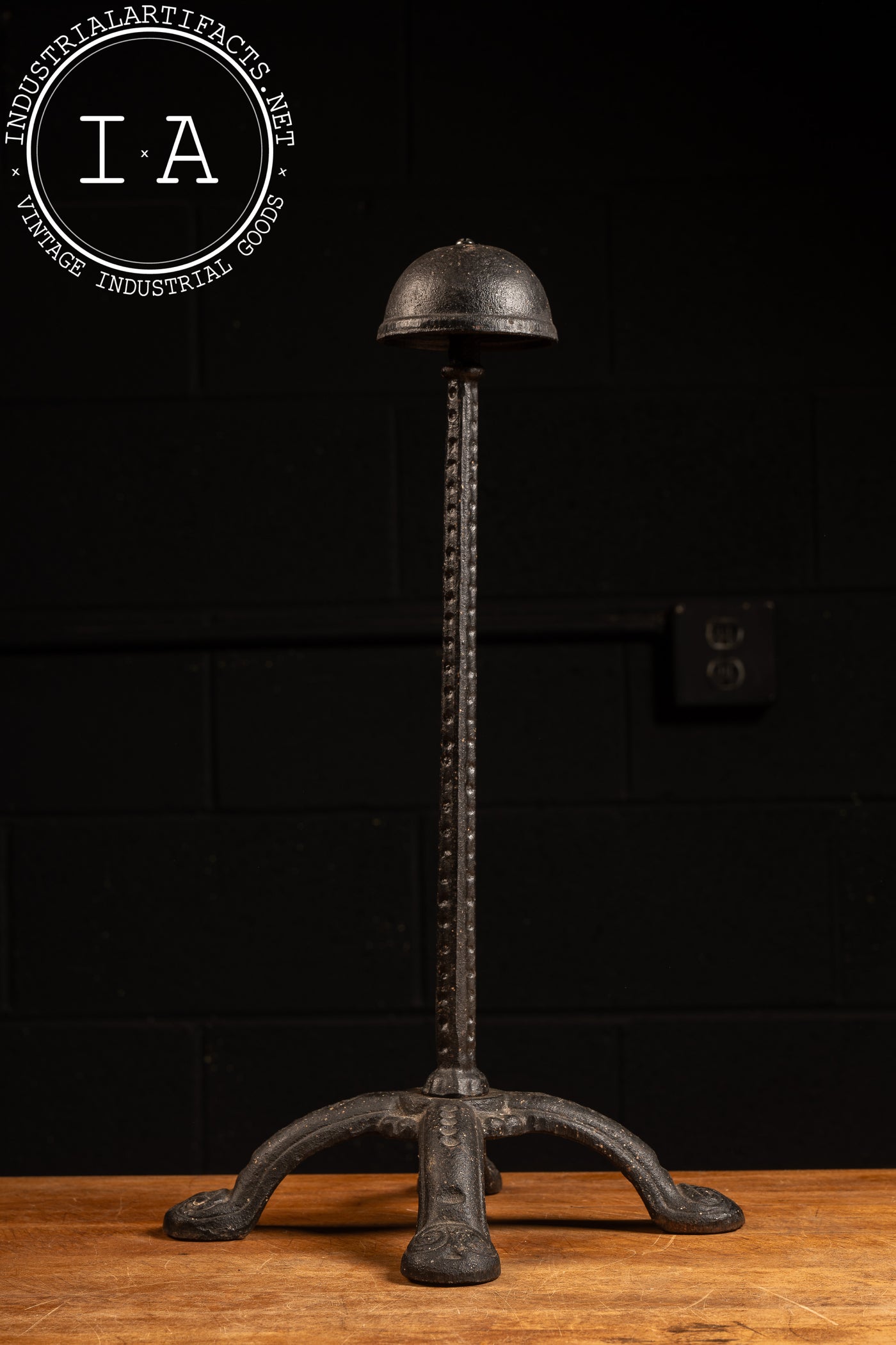 Late 19th Century Cast Iron Hat Stand