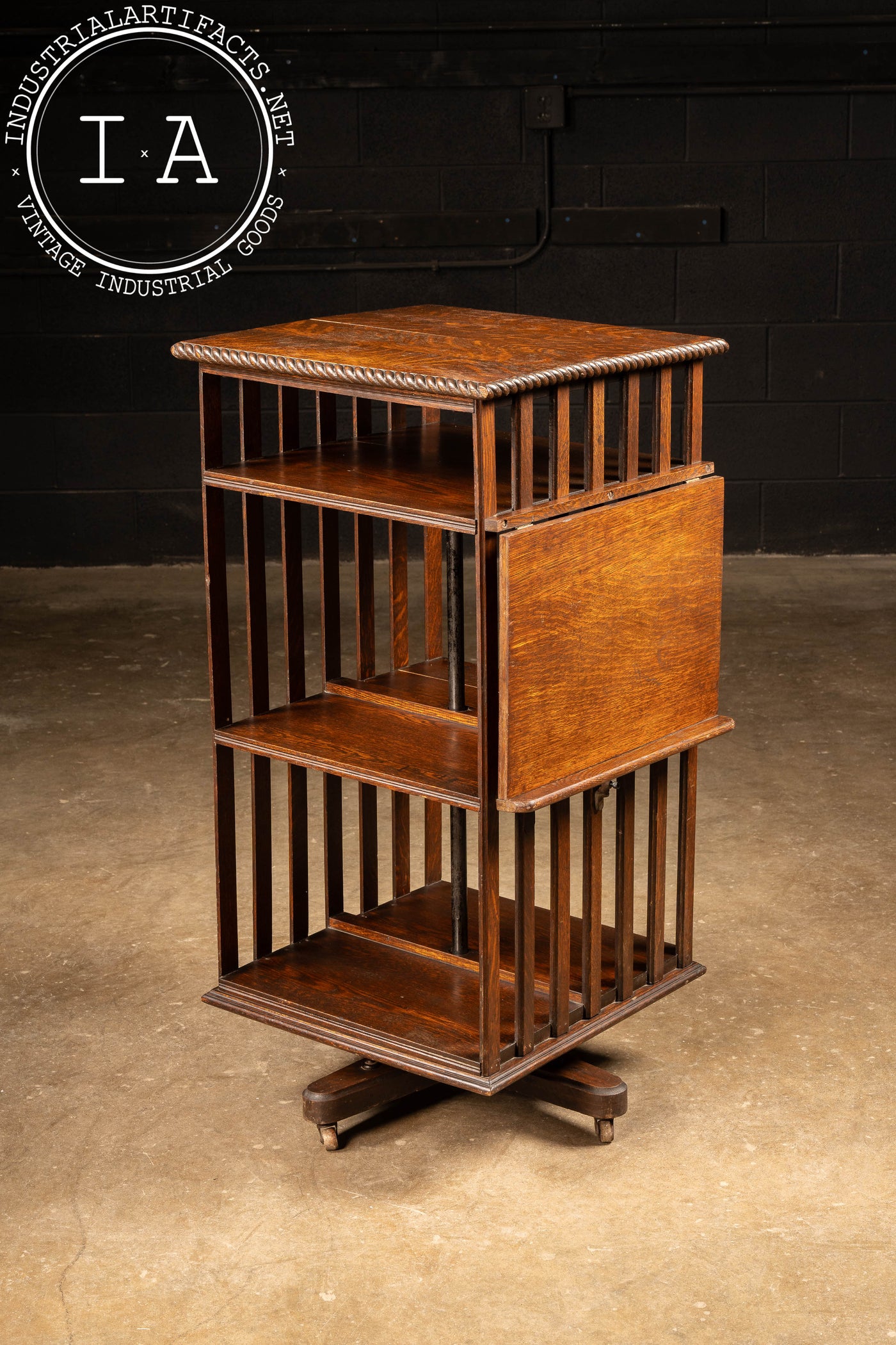 Early 20th Century Revolving Bookcase