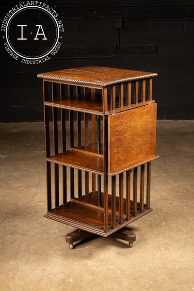 Early 20th Century Revolving Bookcase