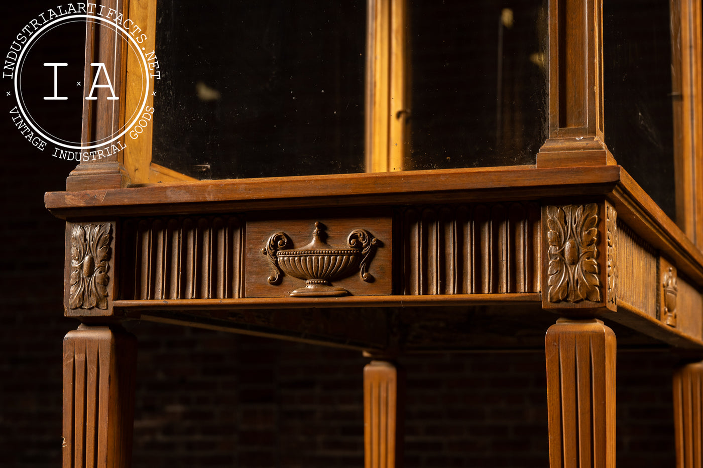 Louis XIV Style Glass Display Case