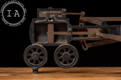 Early 20th Century Cast Iron Cutaway Steam Engine Demonstrator