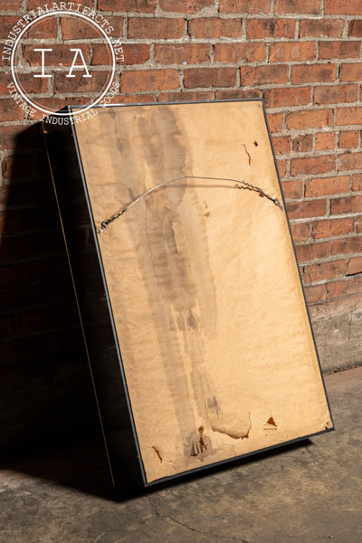 1989 Ned Moulton 3-D Wall Art Vacuum-Formed Composition