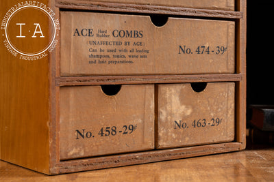 Vintage Ace Combs Point-of-Sale Display