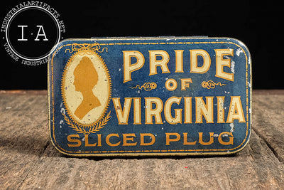 Pride of Virginia Sliced Plug Tobacco Tin