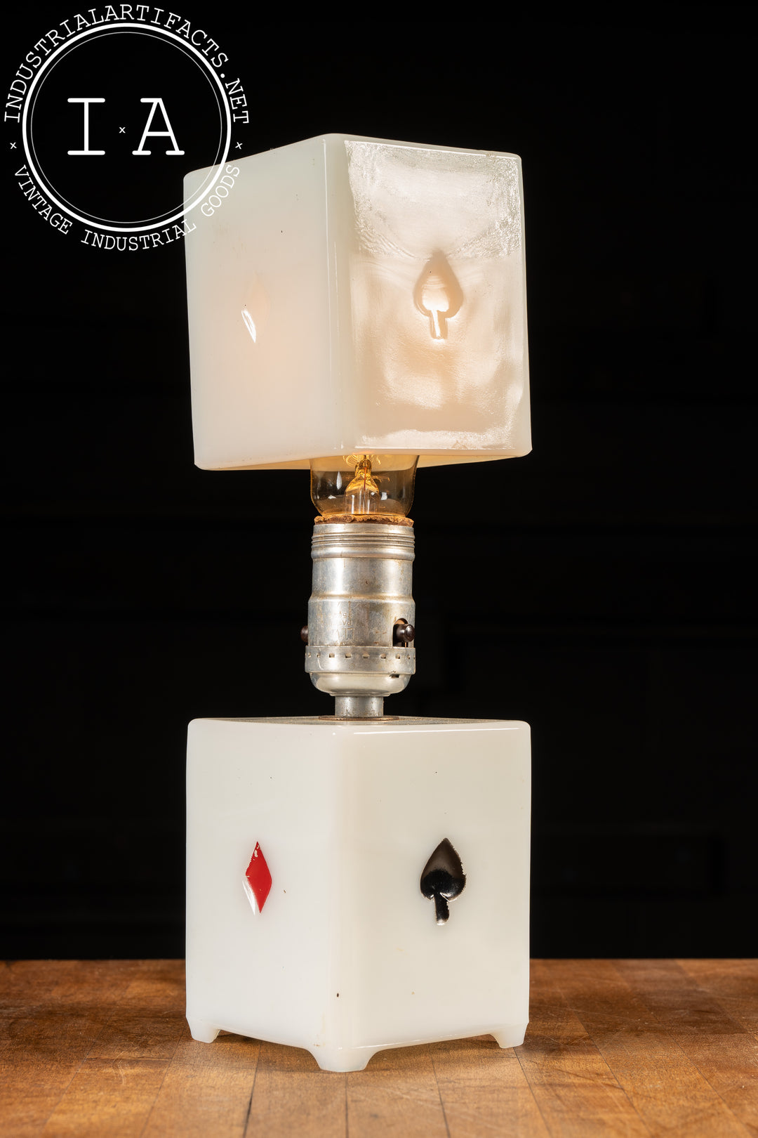milk すぐ使えます　antique glass アンティーク lamp シーリングライト・天井照明