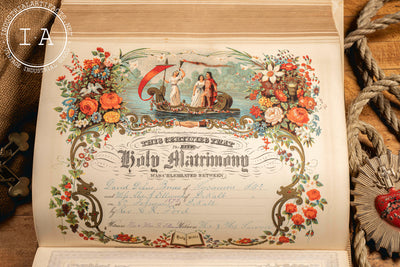 Late 19th Century Ellwood Family Bible - DeKalb, IL