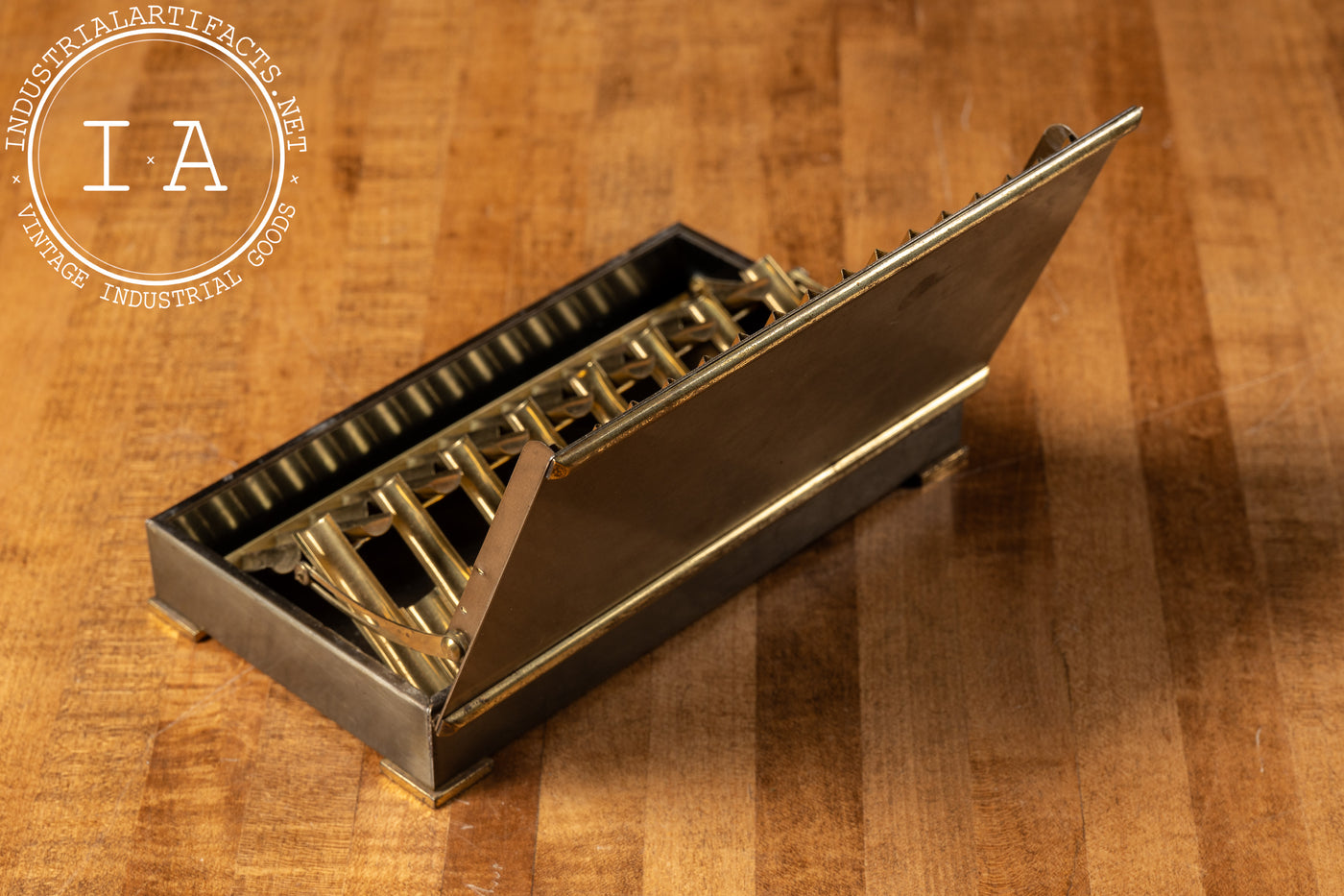 Brass Cigarette Case by Park Sherman