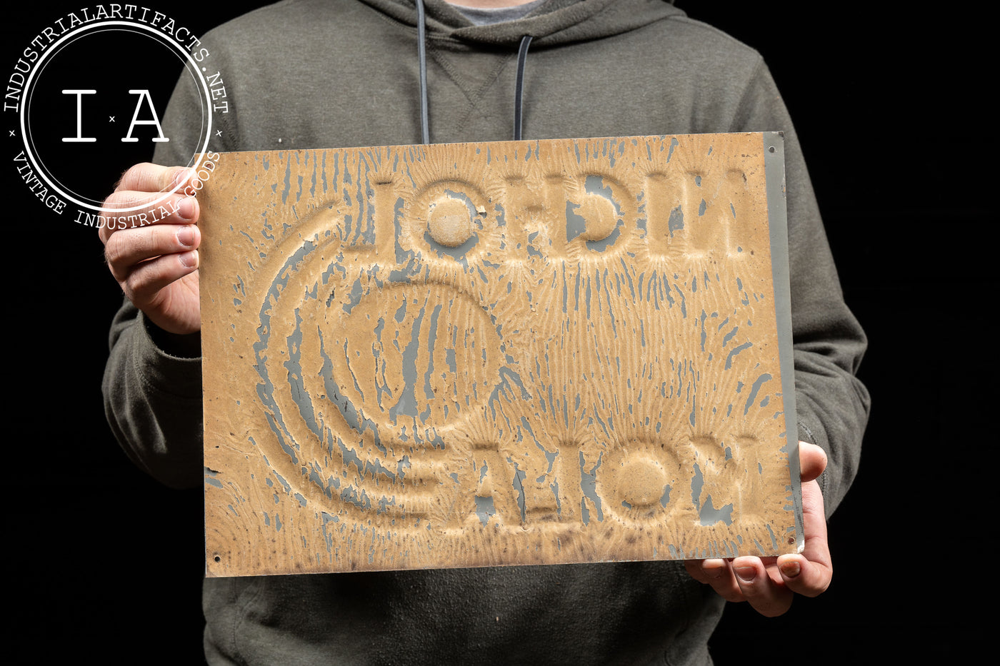 Vintage Nichol Cola Embossed SST Advertising Sign