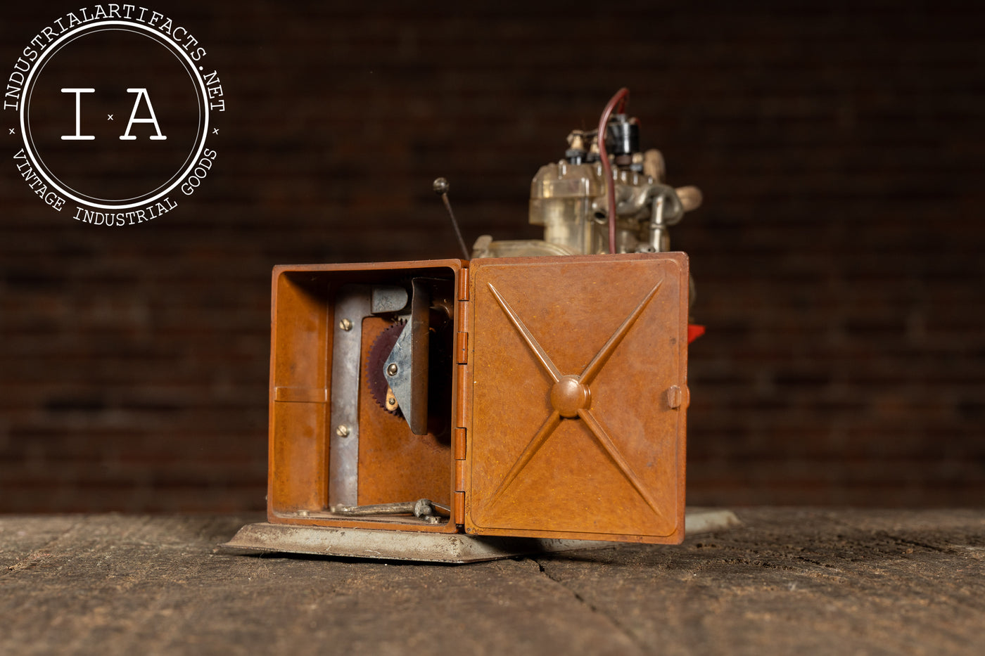 Vintage German Educational Engine Demonstrator Model by Gescha