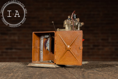 Vintage German Educational Engine Demonstrator Model by Gescha