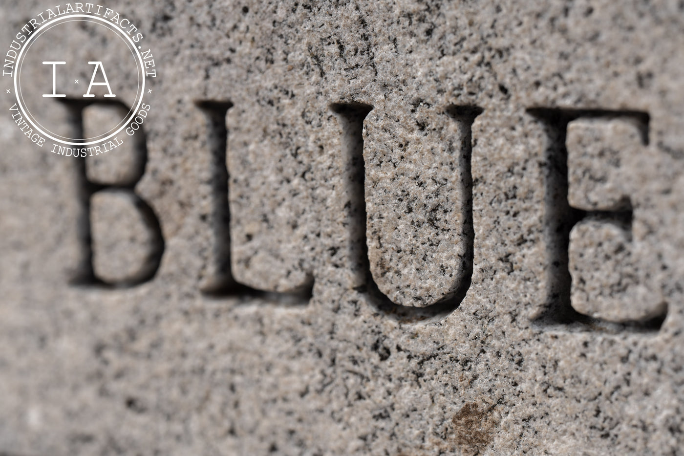 Vintage Salesman Sample Headstone in Case
