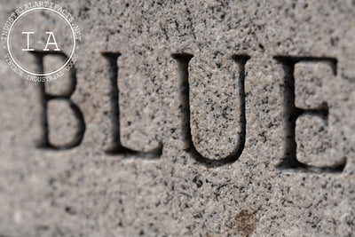 Vintage Salesman Sample Headstone in Case