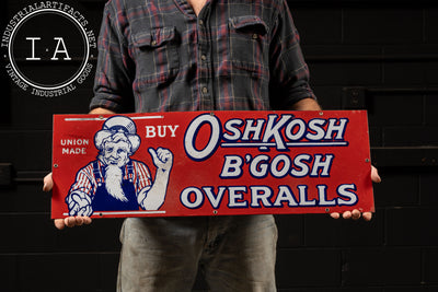 Antique OshKosh B'gosh SSP Sign