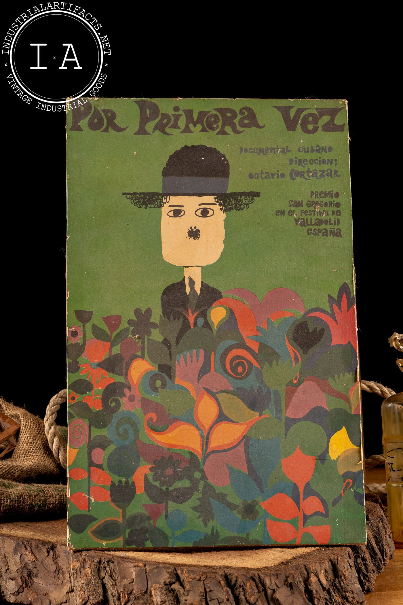 Cuban Film Poster “Por Primera Vez” - Directed by Octavio Cortázar